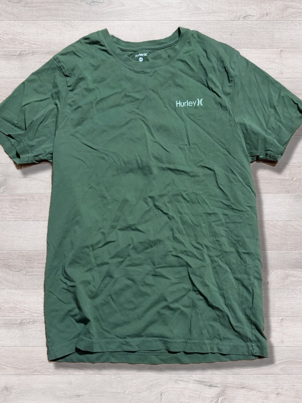 Hurley Pacsun Surf Solid Green Men’s Shirt Medium